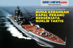 NATO Khawatir Rusia Kerahkan Kapal Perang Senjata Nuklir Taktis