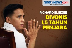 Richard Eliezer Divonis 1,5 Tahun Penjara Kasus Pembunuhan Brigadir J