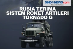 Rusia Terima Sistem Roket Artileri Tornado G