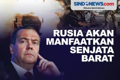Medvedev: Rusia akan Manfaatkan Senjata - Senjata Barat