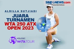 Aldilla Sutjiadi Juara Turnamen WTA 250 ATX Open 2023