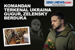 Komandan Terkenal Ukraina Gugur, Zelensky Berduka