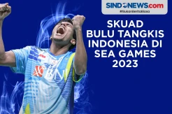 Skuad Bulu Tangkis Indonesia di Sea Games 2023