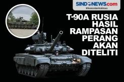 T-90A Rusia Hasil Rampasan Perang akan Diteliti