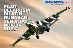 Pilot Belarusia Dilatih untuk Gunakan Senjata Nuklir Rusia