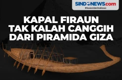Kapal Firaun Dibuat Tak Kalah Canggih dari Piramida Giza