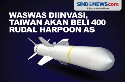 Waswas Diinvasi, Taiwan Akan Beli 400 Rudal Harpoon AS