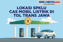 Lokasi SPKLU Cas Mobil Listrik di Jalur Mudik Tol Trans Jawa