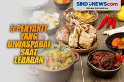 5 Penyakit yang Harus Diwaspadai saat Lebaran