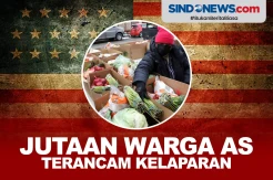 Bansos Pangan Berakhir, Jutaan Warga AS Terancam Kelaparan