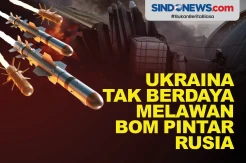 Ukraina Akui Tak Berdaya Melawan Bom Pintar Rusia