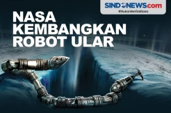 Jelajahi Kehidupan di Luar Angkasa, NASA Kembangkan Robot Ular
