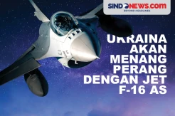 Ukraina Kaim Akan Menang Perang dengan Jet F-16 AS