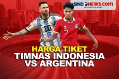 Harga Tiket Timnas Indonesia vs Argentina, Termurah Rp600 Ribu
