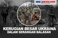 Rusia Ungkap Kerugian Besar Ukraina dalam Serangan Balasan
