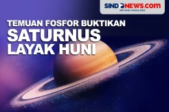 Temuan Fosfor Buktikan Planet Saturnus Layak Huni