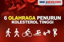 6 Olahraga Dapat Menurunkan Penyakit Kolesterol Tinggi