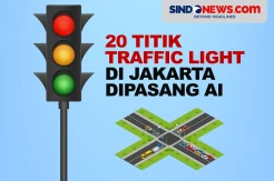 20 Titik Traffic Light di Jakarta Dipasang Teknologi AI