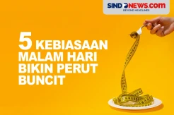 Hati-hati, Ini 5 Kebiasaan Malam Hari yang Bikin Perut Buncit
