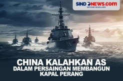 AS Kalah dari China dalam Persaingan Membangun Kapal Perang