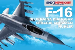 Jet Tempur F-16 di Ukraina Dianggap Sebagai Ancaman Nuklir