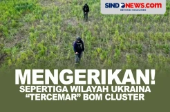 Mengerikan! Sepertiga Wilayah Ukraina Ditanami Ranjau