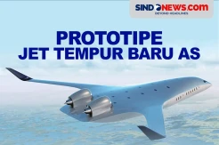 Prototipe Jet Tempur Baru AS, Mirip Pesawat Luar Angkasa