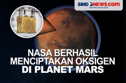 NASA Berhasil Menciptakan Oksigen dari Udara di Planet Mars