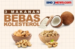 3 Makanan Bebas Kolesterol, Aman Dikonsumsi saat Stres