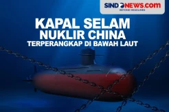 Kapal Selam Nuklir China Terperangkap di Bawah Laut