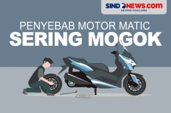 Penyebab Motor Matic Sering Mogok saat Digunakan Berkendara