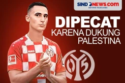 Anwar El Ghazi Dipecat Mainz FC karena Dukung Palestina