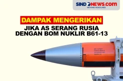 Dampak Mengerikan jika AS Serang Rusia dengan Bom Nuklir B61-13