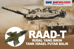 RAAD-T Rudal Buatan Iran yang Dapat Hancurkan Tank Israel