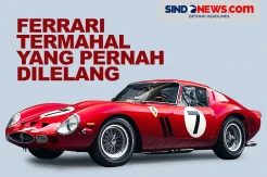 Ferrari Legendaris 250 GTO Tahun 1962 Terjual Rp806,5 miliar