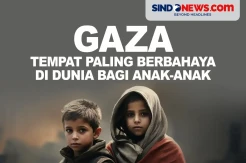 Gaza, Tempat Paling Berbahaya di Dunia bagi Anak-anak