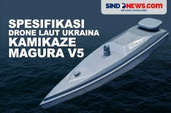 Spesifikasi Drone Laut Ukraina Kamikaze MAGURA V5