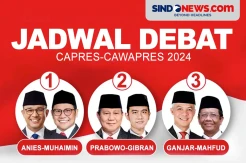 Digelar 5 Kali, Berikut Jadwal Debat Capres dan Cawapres 2024