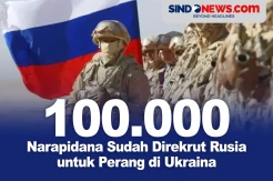 100 Ribu Narapidana Sudah Direkrut Rusia untuk Perang di Ukraina