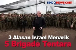 3 Alasan Israel Menarik Lima Brigade Tentara dari Gaza