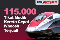 115.000 Tiket Mudik Lebaran Kereta Cepat Whoosh Terjual!