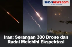 Iran: Serangan 300 Drone dan Rudal Melebihi Ekspektasi