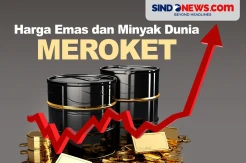 Israel Balas Serang Iran, Harga Emas dan Minyak Dunia Meroket