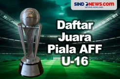 Indonesia Raih Dua Trofi, Berikut Daftar Juara Piala AFF U-16