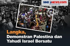Demonstran Palestina-Yahudi Israel Bersatu di Pawai Perdamaian