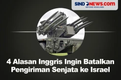 Alasan Inggris Ingin Batalkan Pengiriman Senjata ke Israel