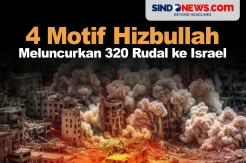 4 Motif Hizbullah Meluncurkan 320 Rudal dan Drone ke Israel
