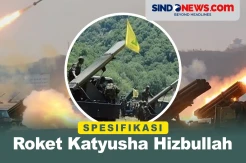 Spesifikasi Roket Katyusha Hizbullah yang Serang Israel
