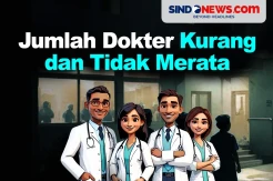 Jumlah Dokter di Indonesia Kurang dan Tidak Merata