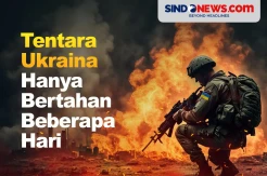 Tentara Ukraina Hanya Bertahan Beberapa Hari di Garis Depan